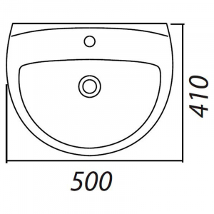 Раковина Accent 50