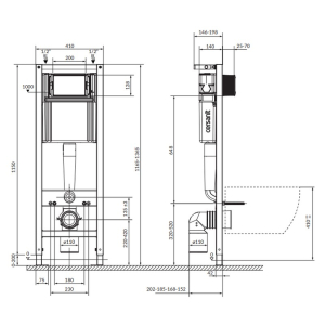 Инсталляционная система System 40 Mech