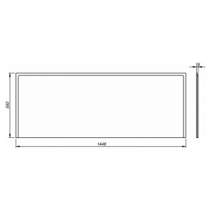 Панель Uni 2 к ванне 150