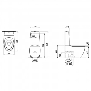 Бачок Alessi з покриттям LCC