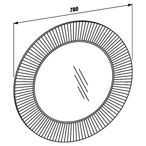 Дзеркало Kartell 78