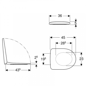 Инсталляция Duofix 3-in-1 458.126.00.1 + чаша унитаза Selnova Rimfree 501.545.01.1