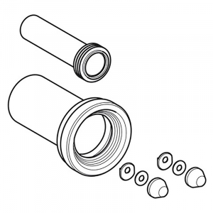 Комплект соединительный для подвесного унитаза