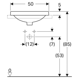 Раковина VariForm 60