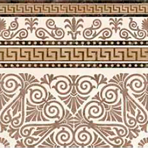 Декор Meander Border Beige