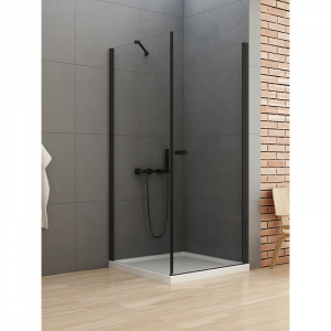 Душевая штора New Soleo Black 90x90