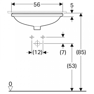 Раковина VariForm 50