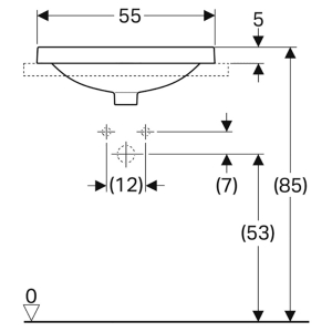 Раковина Variform 55