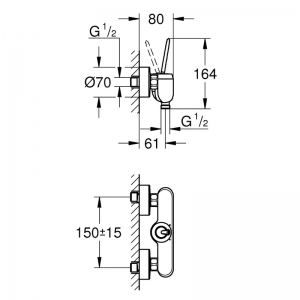 Смеситель Eurodisc Joystick