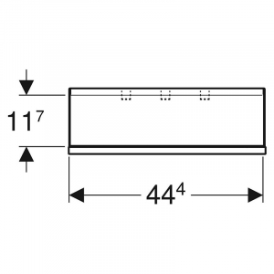 Полочка Smyle Square 45