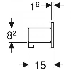 Поличка Smyle Square 45