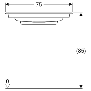 Раковина One 75