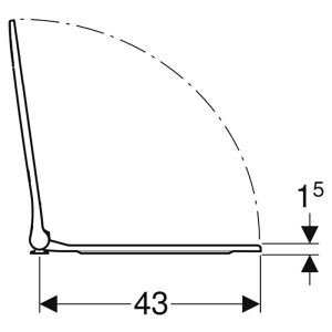 Сидіння Smyle Square Slim