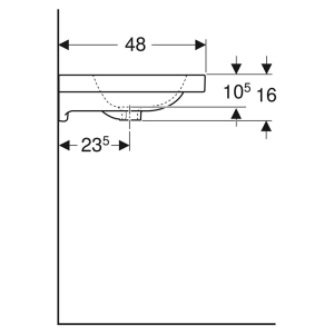 Раковина iCon Light 75