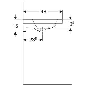 Раковина iCon Light 120 подвійна