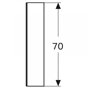 Шкафчик зеркальный Option 120