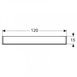 Шкафчик зеркальный Option 120