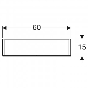 Шкафчик зеркальный Option 60