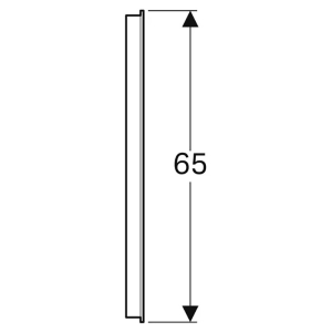 Зеркало Option Basic 80