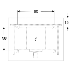 Дзеркало Option Plus Square 90