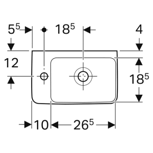 Раковина Selnova Compact 40