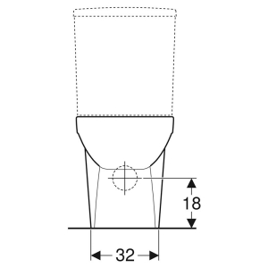 Чаша унитаза Selnova Square Rimfree