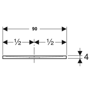 Піддон Sestra 140x90