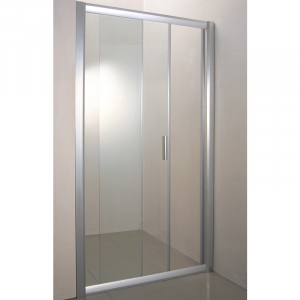 Душові двері NRDP 2-100 L Transparent + сатин