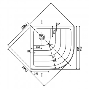 Комплект: PSKK 3-90 Transparent + Ronda 90ST + Basic 90