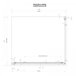 Душова стінка PPS-100