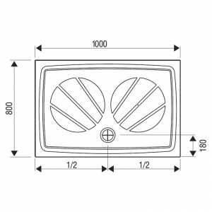 Поддон Gigant PRO 80x100