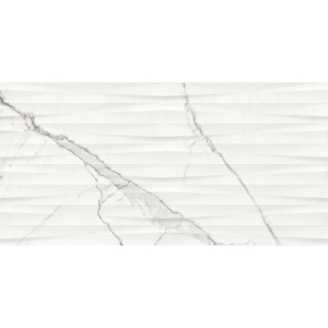 Кахель Ginevra White Structure Glossy Rect