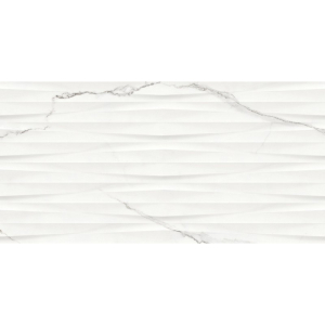 Кахель Ginevra White Structure Glossy Rect