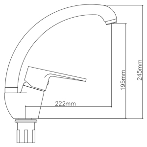 Смеситель VP415UC