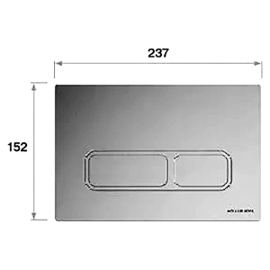 Інсталяція Aqua Line KP-AL-H02+чаша унітазу Trend з сидінням TR-0490-RQ3+кнопка Edge KP-ED-001