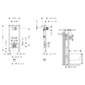Інсталяція iFrame + чаша унітаза Elupura S