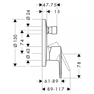 Смеситель Talis E2