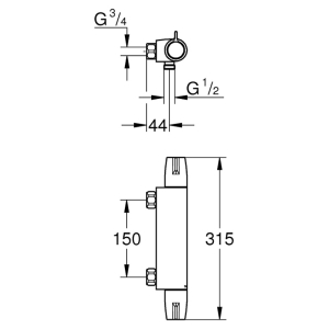 Змішувач Grohtherm Special