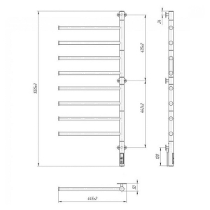 Рушникосушка Веєр-I 100x44.5