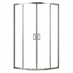 Душевая штора SLCP 4-90 Transparent+алюминий