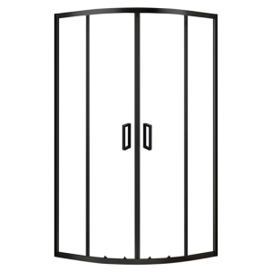 Душевая штора SLCP 4-90 Transparent+черный