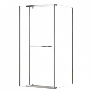 Душевая штора ESDPS 90x90 Transparent+алюминий