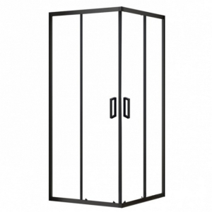 Душевая штора SLRV2-90 Transparent+черный