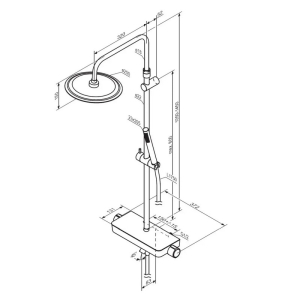 Душевая система Scandinavian Pure