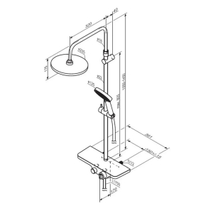 Душевая система Apollo