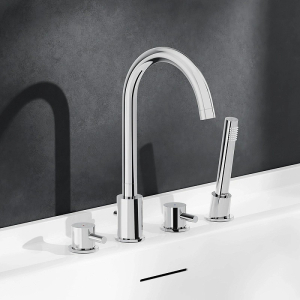 Смеситель Scandinavian Pure с душевым комплектом