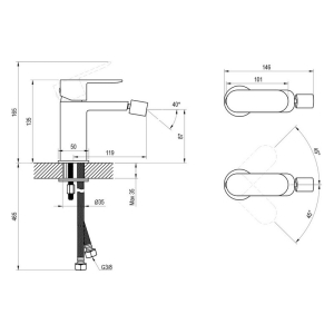 Змішувач Chrome II