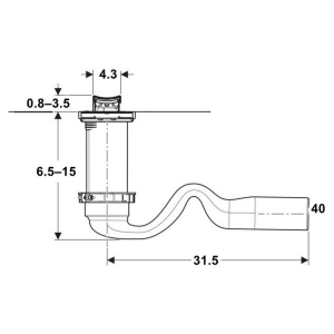 Дренажный канал Cleanline 30 Basic
