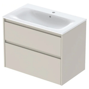 Тумба і раковина Selnova Square 80 Slim Rim