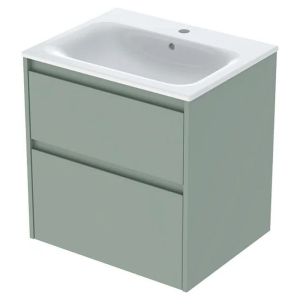 Тумба і раковина Selnova Square 60 Slim Rim